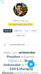 Mobile Screenshot of nikhilsharma.com